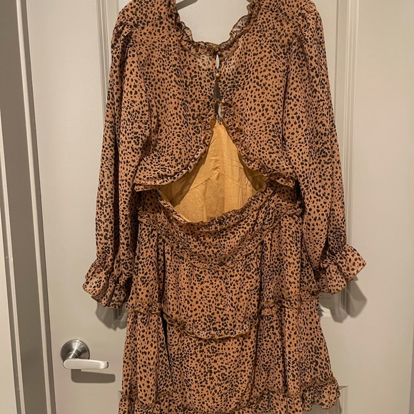 Leopard Print Dress - Picture 2 of 2